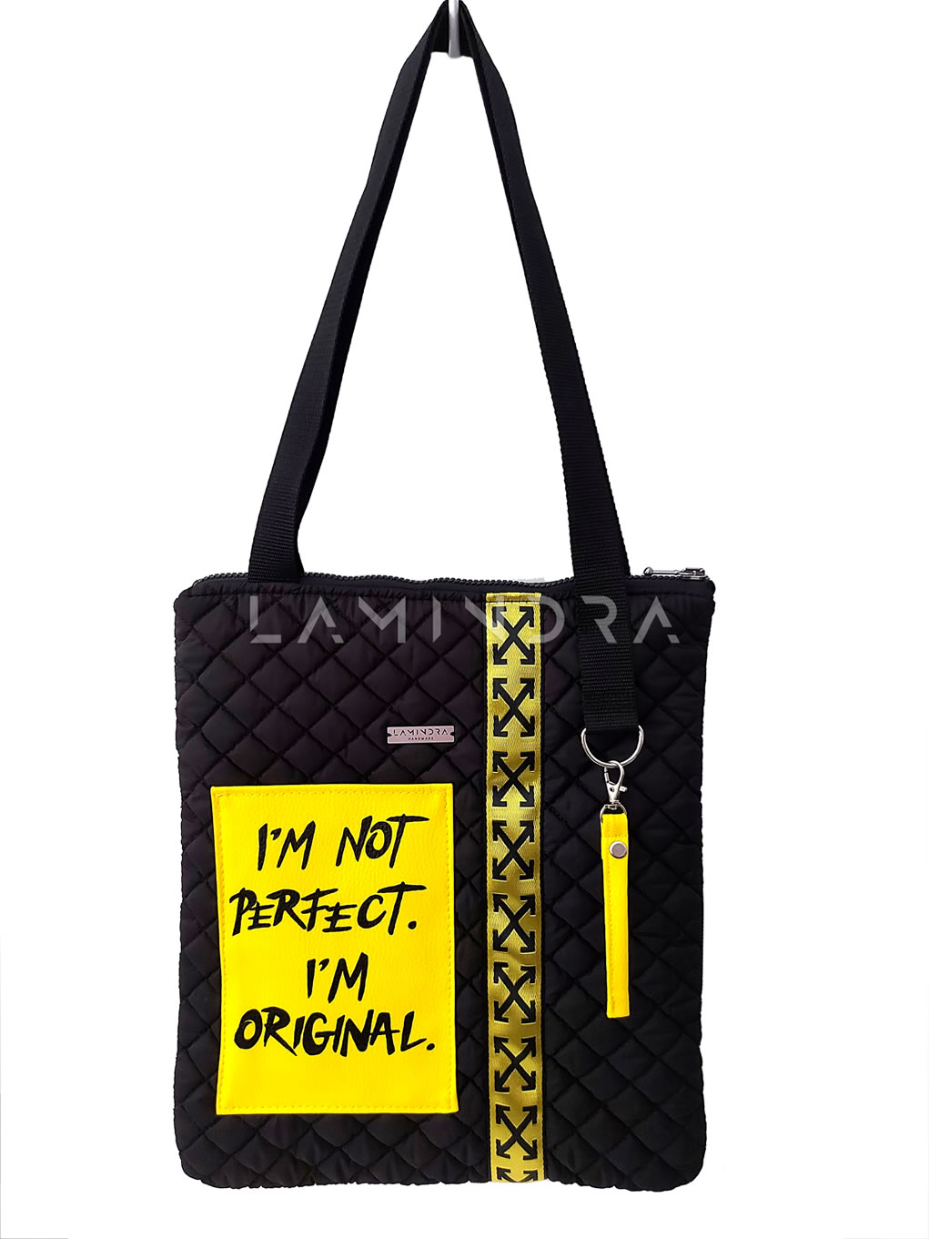 Táskák, hátizsákok, kézműves termékek: TA023, Tote Bag - I'M ORIGINAL - Vízlepergetős táska