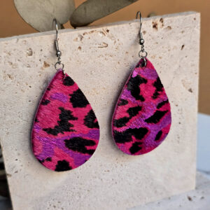 Pink Panther Power Earrings