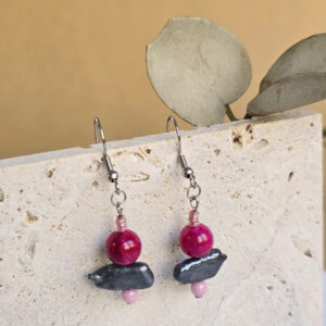 Fuchsia Twilight Earrings