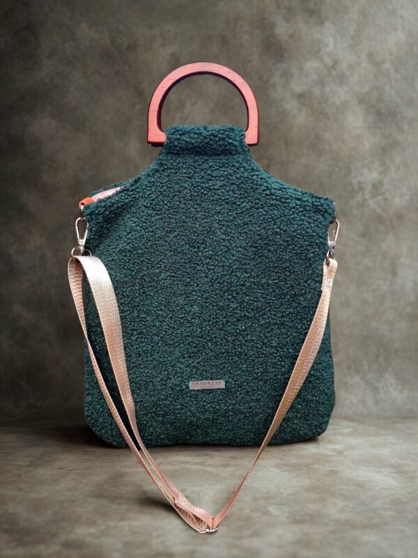 Cozy Forest Sherpa Bag