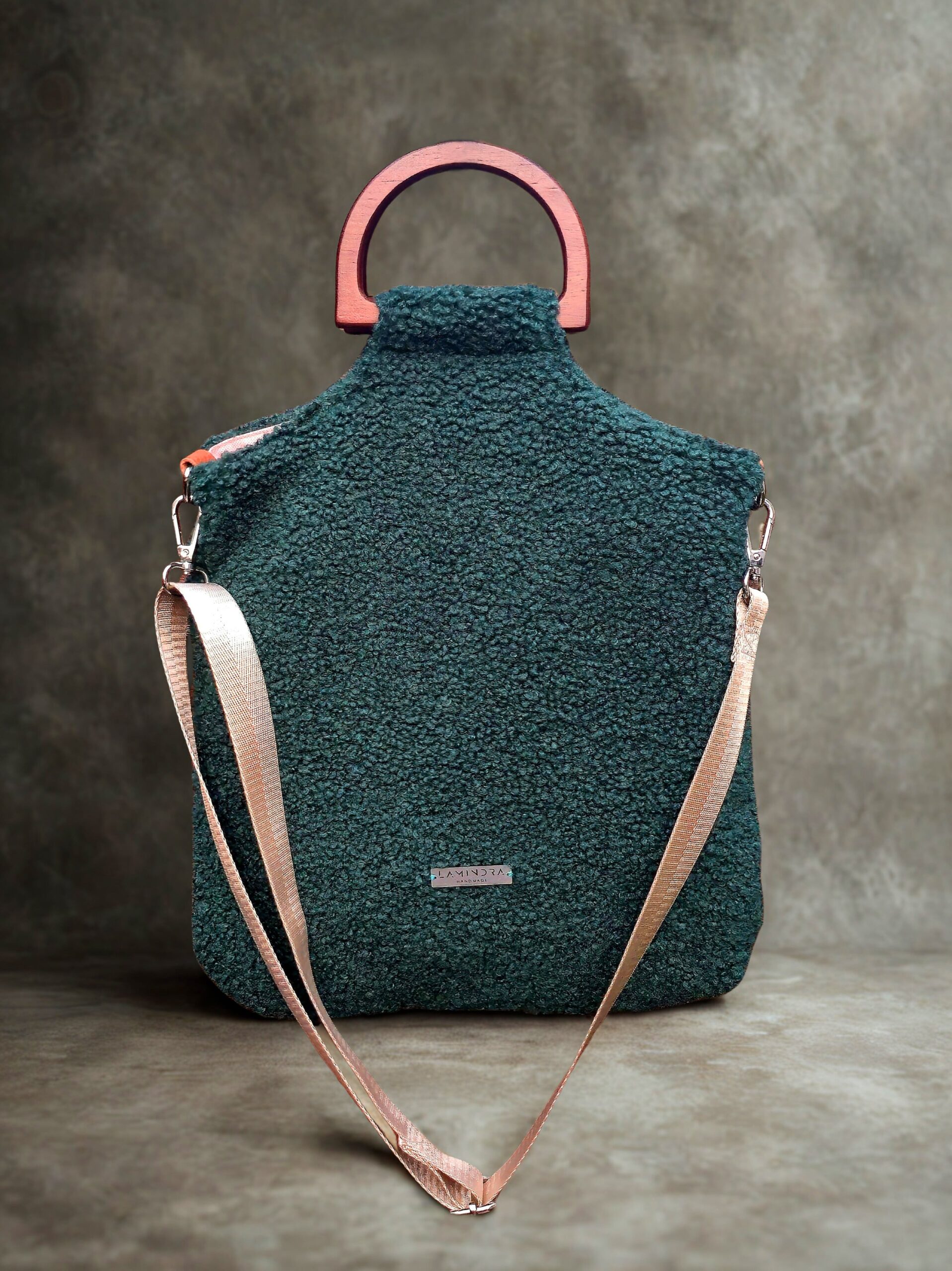 Cozy Forest Sherpa Bag