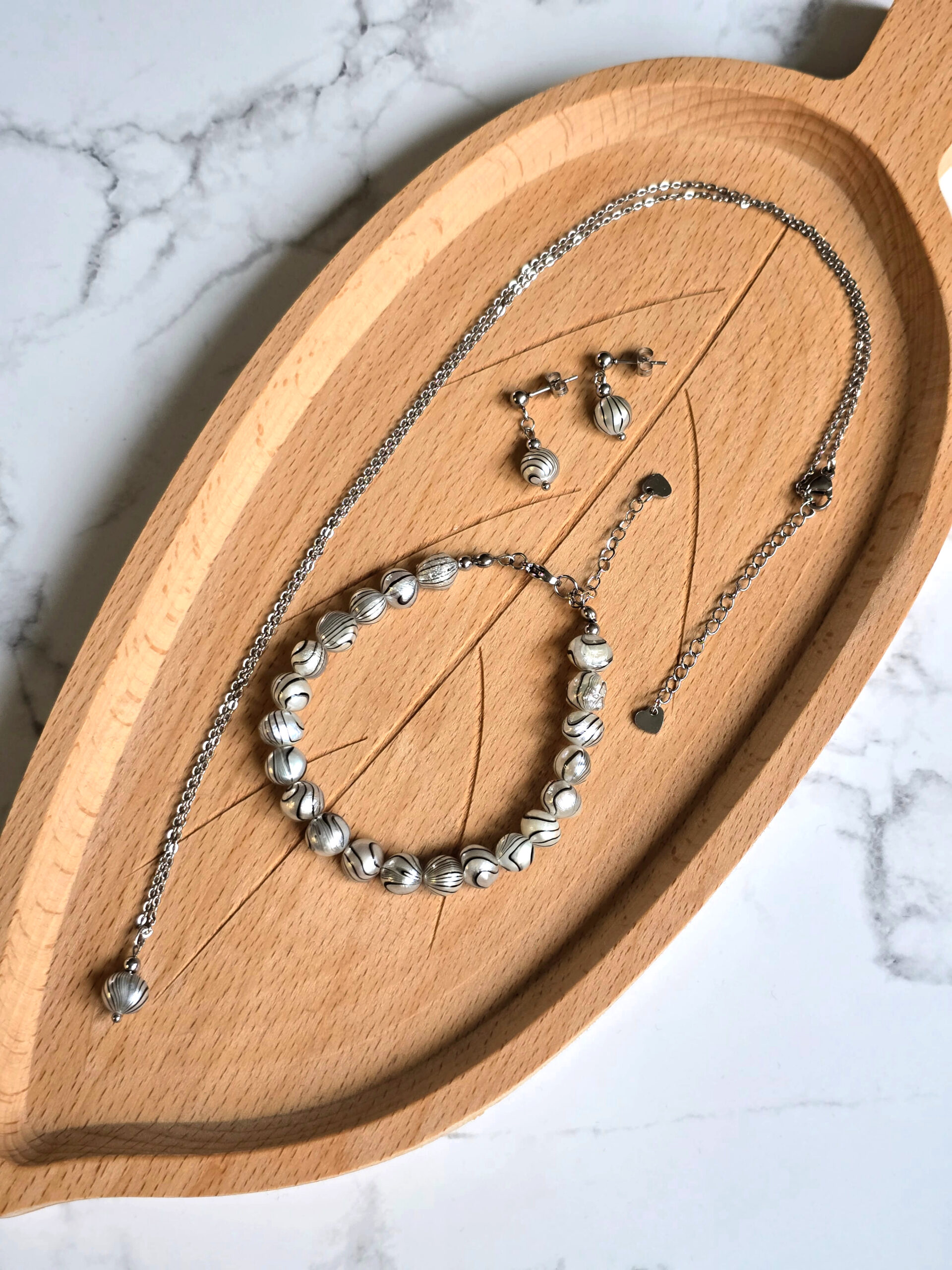 „Midnight Marble” Baroque Set