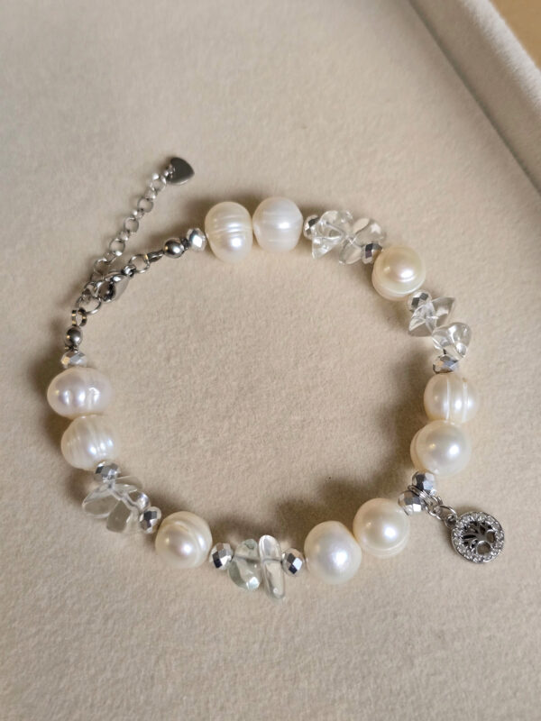 Eternal Harmony & Pearl Dew Bracelet