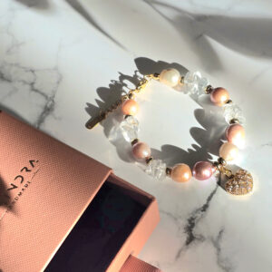 Ethereal Glow & Heart Bracelet
