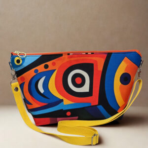 Vibrant Abstract Pulse Bag