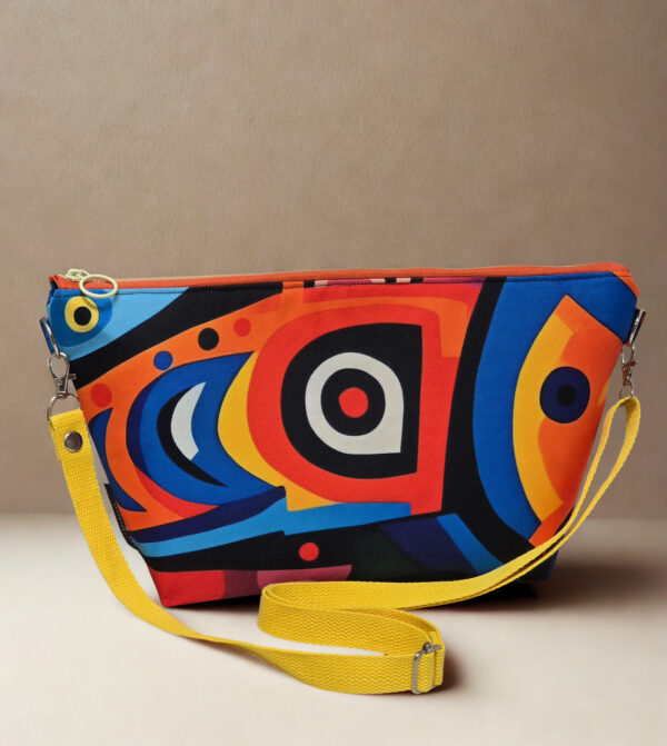 Vibrant Abstract Pulse Bag