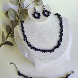 Midnight Mystique Rice Pearl Collection