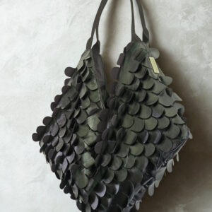 Emerald Dragon Skin Shopper