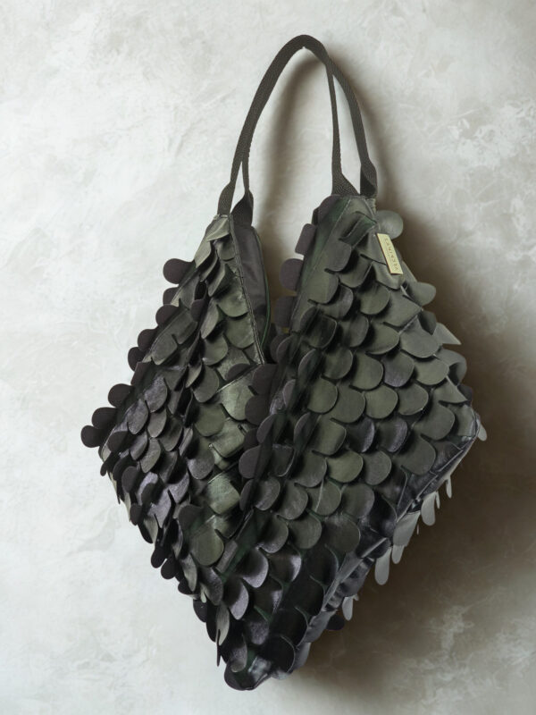 Emerald Dragon Skin Shopper