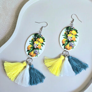 Limoni di Capri Tassel Earrings
